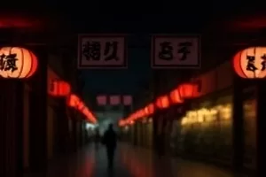 玻璃厂的最后一班里空旷厂房的内部光线